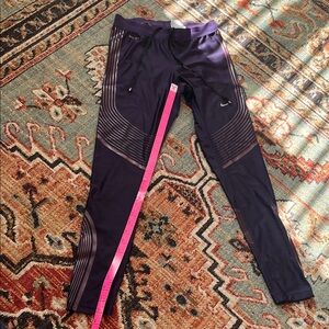 Nike Purple Dri-FIT Leggings